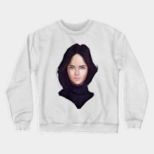 The Girl Portrait Crewneck Sweatshirt